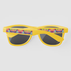 Cute colorful abstract phantom sunglasses