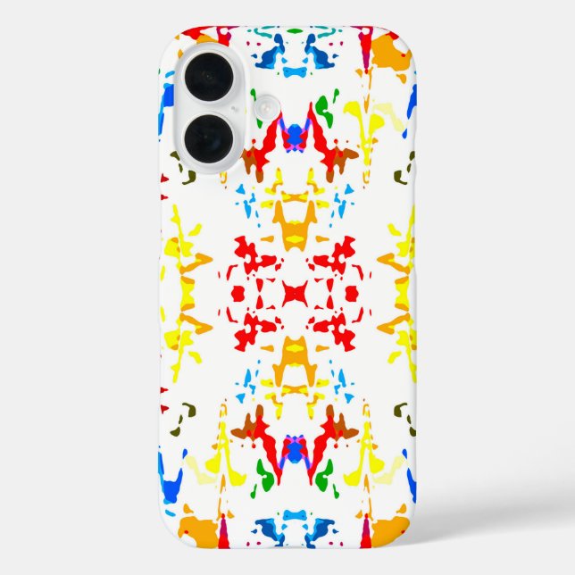 Cute colorful abstract splatter  Case-Mate iPhone case (Back)