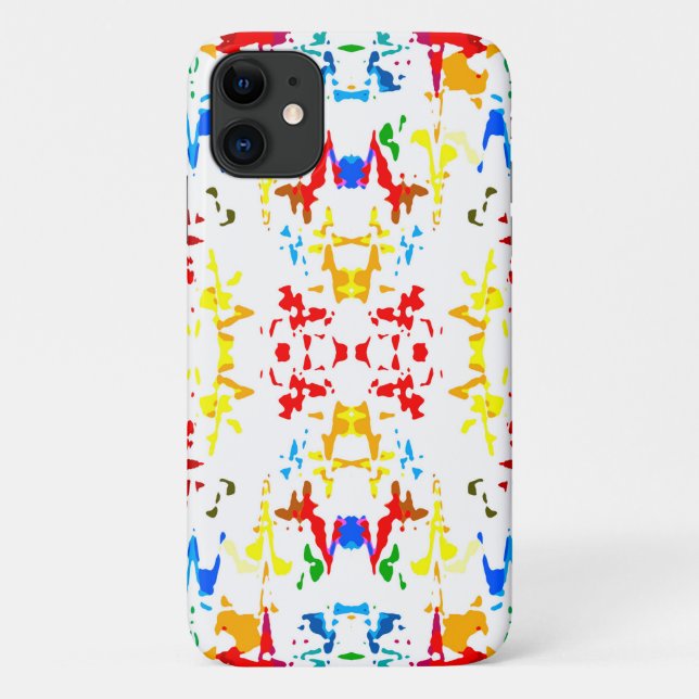 Cute colorful abstract splatter  Case-Mate iPhone case (Back)