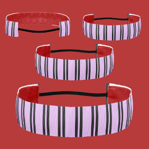Cute Colorful Abstract Stripes Pattern Athletic Headband
