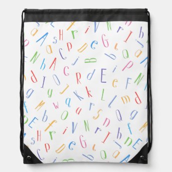 Cute Colorful Alphabet Pattern 