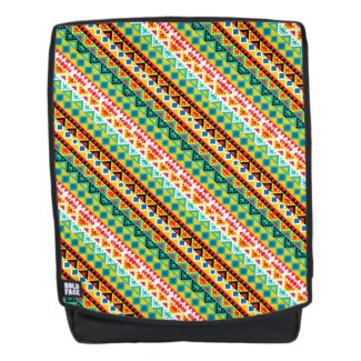 Cute colorful aztec patterns design