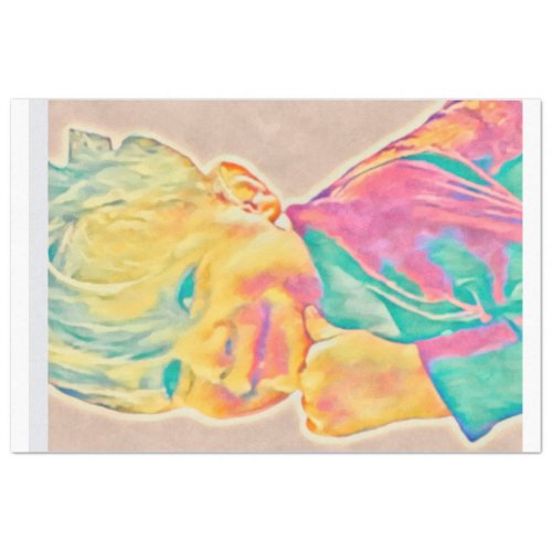 Cute Colorful Baby Tissue Decoupage Paper 
