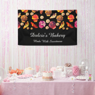 Cute Colorful Bakery, Chef, Caterer, Pastry Maker Banner