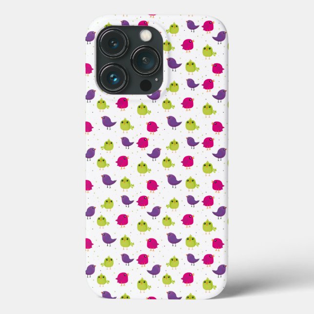Cute colorful bird  Case-Mate iPhone case (Back)