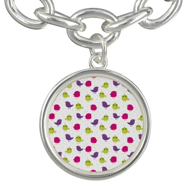 Cute colorful birds  bracelet (Design)