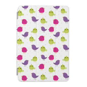 Cute colorful birds  iPad mini cover