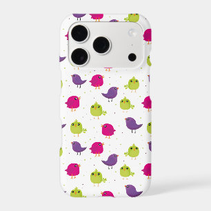 Cute colorful birds iPhone 17 pro case