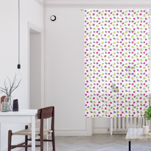 Cute colorful birds   sheer curtains