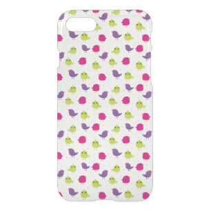 Cute colorful birds iPhone SE/8/7 case