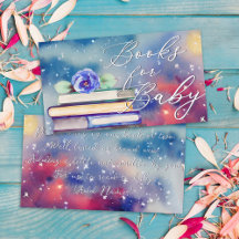 Cute Colorful Blue Rose Watercolor Books for Baby