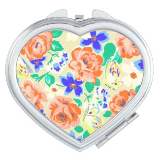 Cute colorful butterflies roses patterns