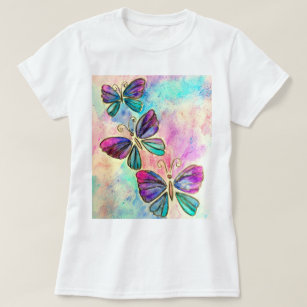Cute Colorful Butterflies T-Shirt