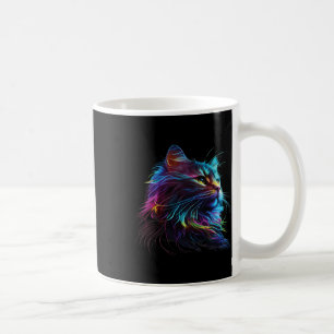 Cute Colorful Cat For Kitten Lovers Art Kitty Cats Coffee Mug