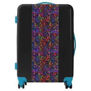 Cute colorful chakra pattern checkbook cover luggage