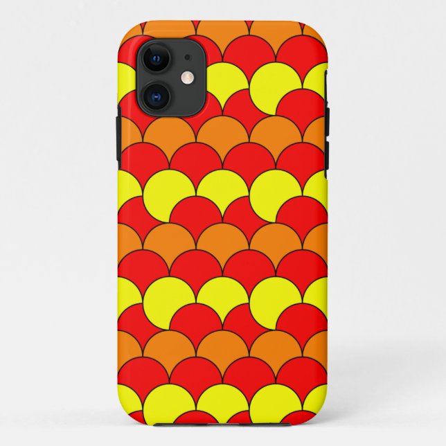 Cute colorful circles pattern Case-Mate iPhone case (Back)