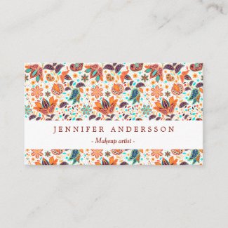 Cute colorful classic floral patterns