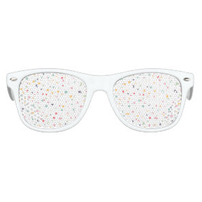 Cute Colorful Confetti Dots Pattern Kids Sunglasses