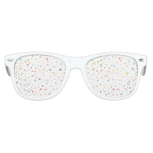 Cute Colorful Confetti Dots Pattern Kids Sunglasses