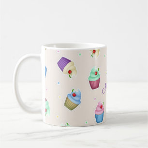 Cute Colorful Cupcakes Coffee Mug