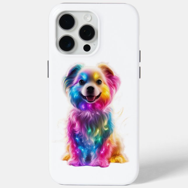 Cute Colorful Dog Case-Mate iPhone Case (Back)