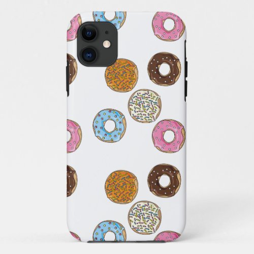Cute Colorful Donuts iPhone 11 Case