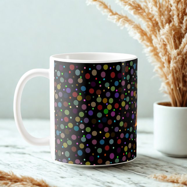 Cute Colorful dotted spots  Coffee Mug (Creator Uploaded)