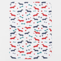Cute Colorful Doxie Dog Dachshund