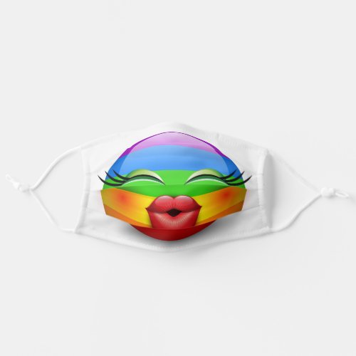 Cute Colorful Emoji Adult Cloth Face Mask