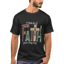 Cute Colorful Faith Bible Verses Typography Quote