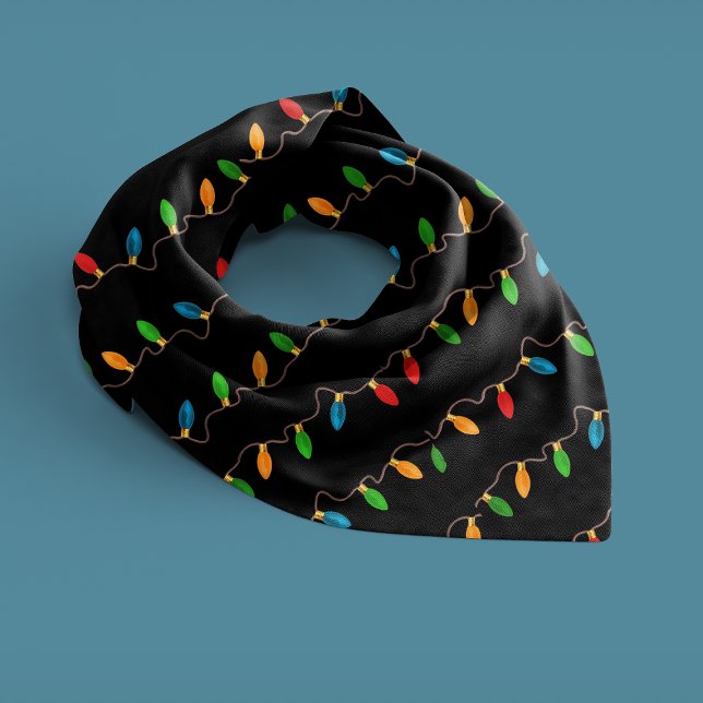 Cute Colorful Festive Christmas Lights Scarf (Creator Uploaded)