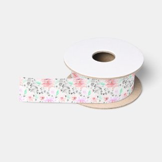 Cute colorful floral aztec