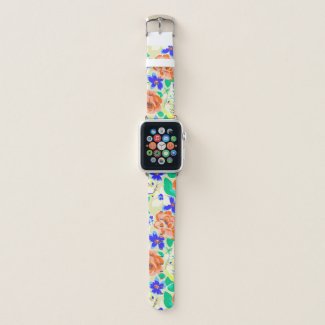 Cute colorful floral pattern