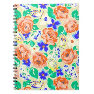 Cute colorful floral pattern