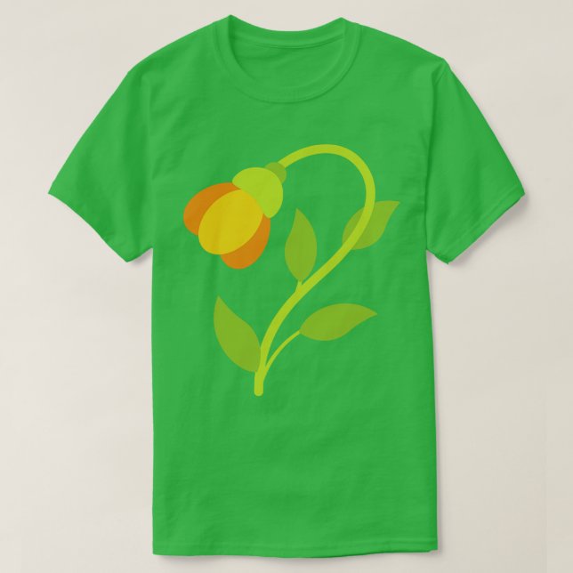Cute Colorful Flower 4 T-Shirt (Design Front)