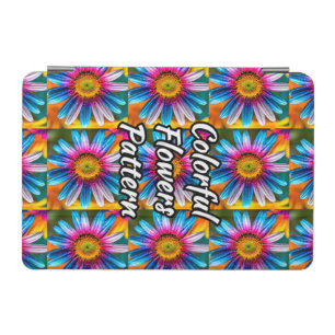 Cute Colorful Flowers Pattern iPad Mini Cover