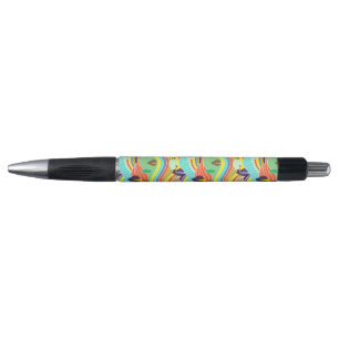 Cute colorful forest patterns pen