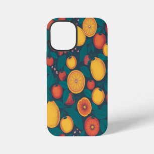 Cute Colorful Fruit Pattern – Fun Summer Design  iPhone 12 Mini Case