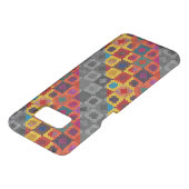 Cute colorful geometric patterns uncommon samsung galaxy case (Top)