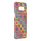 Cute colorful geometric patterns uncommon samsung galaxy case (Back/Right)