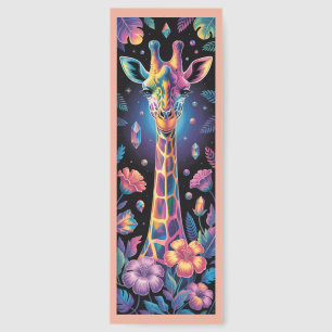 Cute Colorful Giraffe Bookmarks
