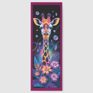 Cute Colorful Giraffe Bookmarks