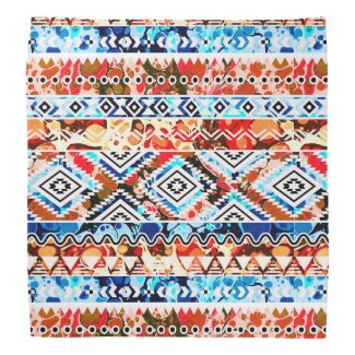 Cute colorful girly aztec patterns