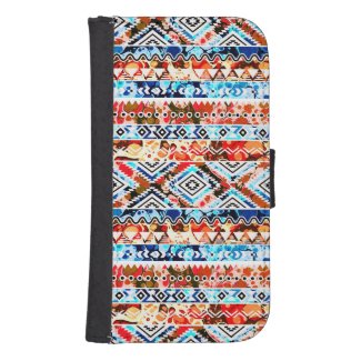 Cute colorful girly aztec patterns