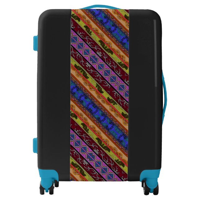 Cute colorful hand drawing  mug luggage (Front)