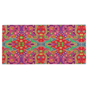 Cute colorful hand drawn pattern envelope wood flash drive