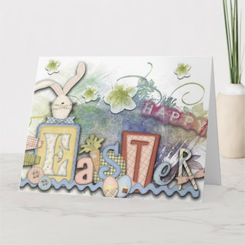 Cute Colorful Happy Easter  Card