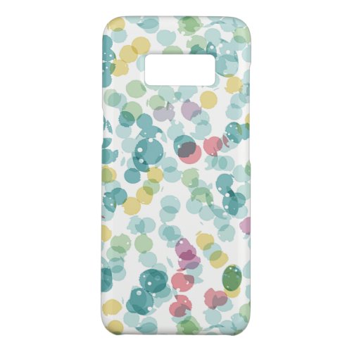 Cute Colorful Happy Summer Polkadots Art Pattern Case_Mate Samsung Galaxy S8 Case