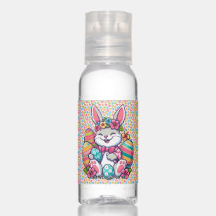 Cute, & colorful Hawaiian/tropical Easter bunny Hand Sanitizer