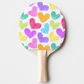 Cute Colorful Heart Pastel Valentine Love Pattern 
